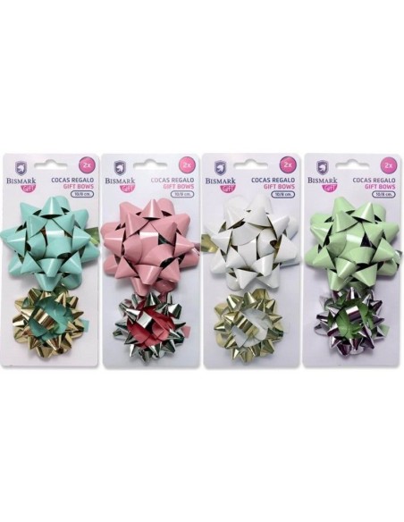 SET 2 COCAS 10 CM/ 8 CM PASTEL-METALIZADAS