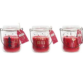 VELA CRISTAL CERA 7,5X7,5X9 120GR, 3 SURT.