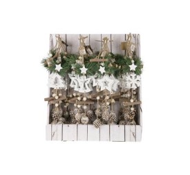 MINI GUIRNALDA MADERA  44cm