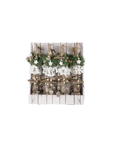 MINI GUIRNALDA MADERA  44cm