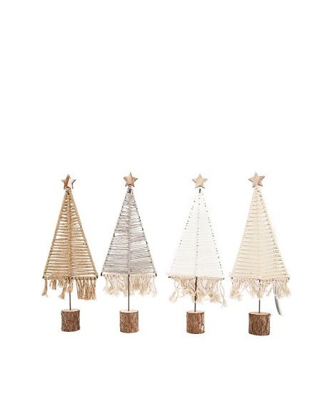 ARBOL NAVIDAD TELA 15,5x5x44,5cm SURT
