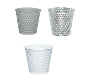 MACETA LATON (3 COL SURT) (14*10*13)