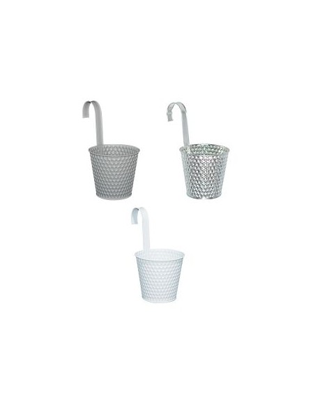 MACETA LATON (3 COL SURT) (14*10*25)