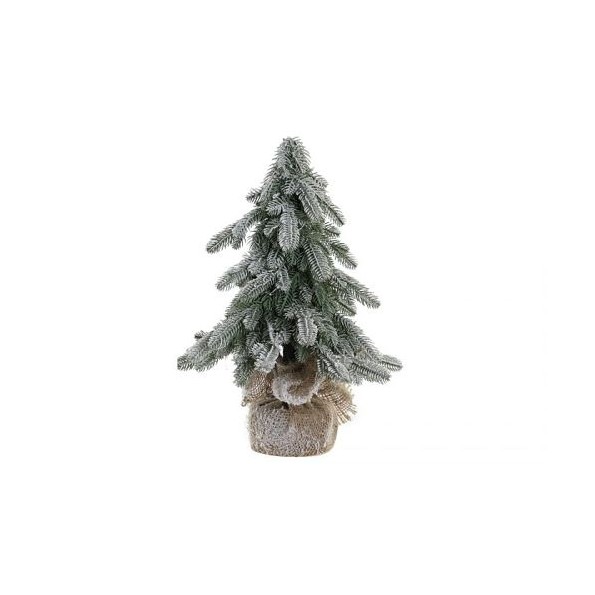 ARBOL PVC LED 24X24X40 NEVADO VERDE