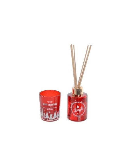 DIFUSOR AROMA SET 2 CRISTAL CERA 5,5X6,5 60ML