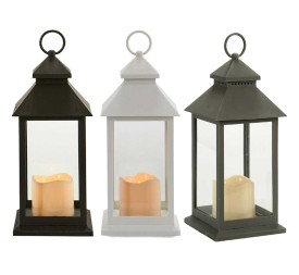 FAROL LED PLASTICOSURT 3 COL 13,5x13,5x34,5 cm.