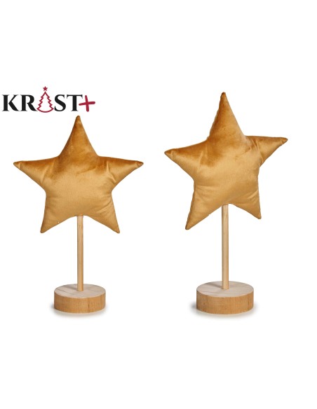 FIGURA ESTRELLA NAVIDAD GRD AMARILLA