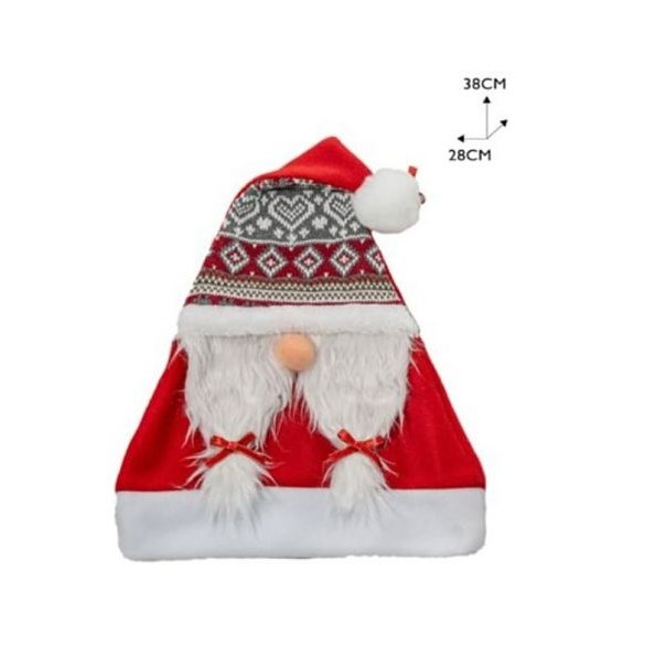 GORRO  DE NAVIDAD 28*38CM (240)