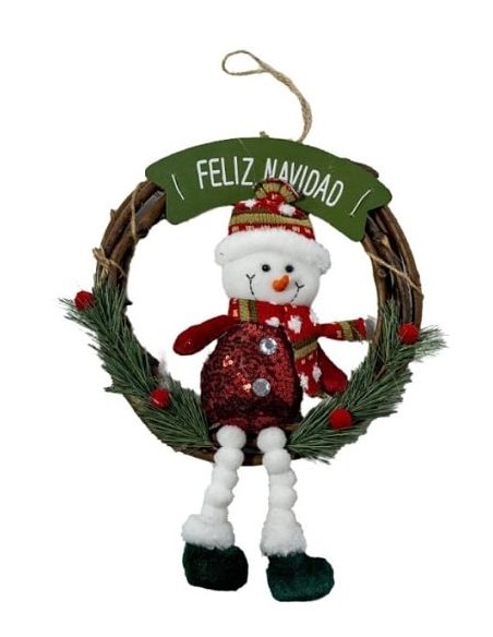 GUIRNALDA DE NAVIDAD DEL MUÑECO DE NIEVE 10 (24)