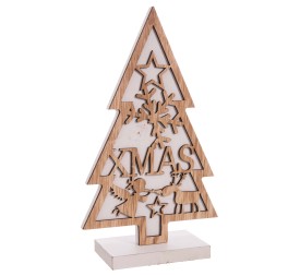 ÁRBOL MADERA NATURAL 24 X 6 X 13,50 CM