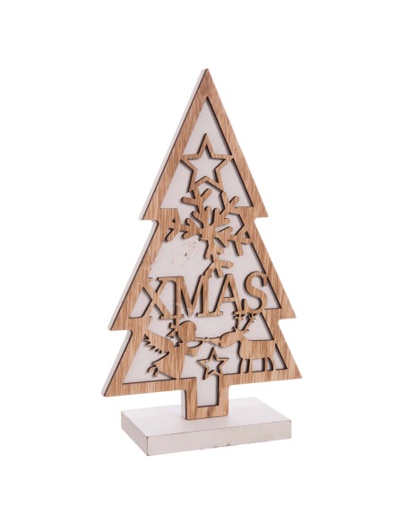 ÁRBOL MADERA NATURAL 24 X 6 X 13,50 CM