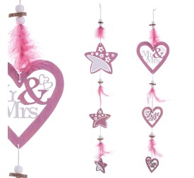 GUIRNALDA FIGURAS MADERA 2/M 60 CM