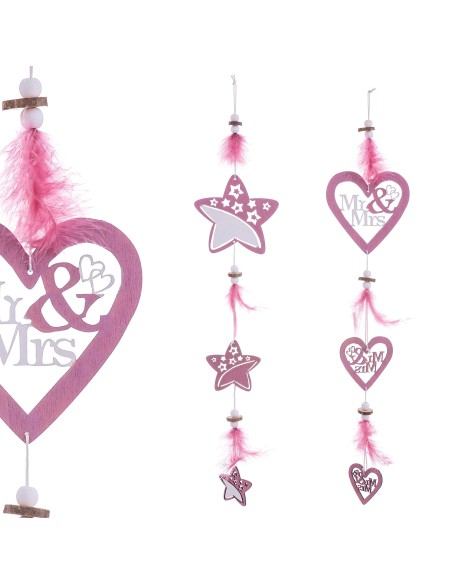 GUIRNALDA FIGURAS MADERA 2/M 60 CM