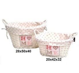 CESTAS MIMBRE SET 2