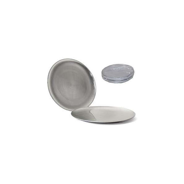 BAJO PLATO PLATA 33CM