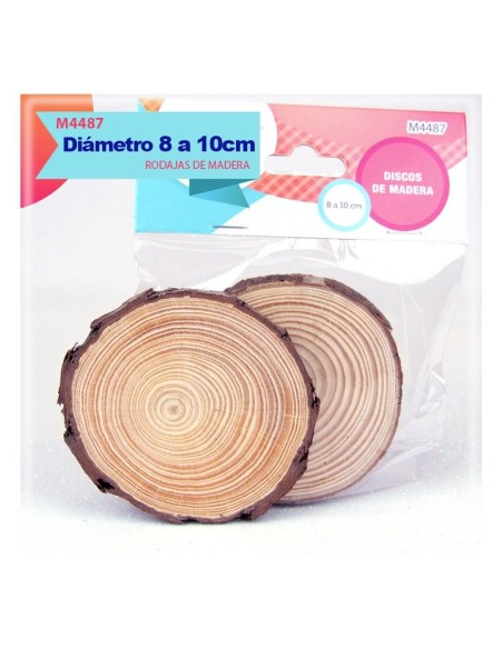 DISCO DE MADERA 8A 10CM