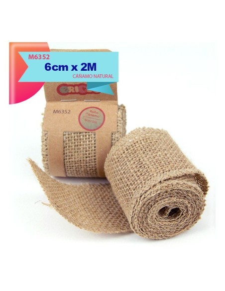 ROLLO DE CAÑAMO 6CM X 2M