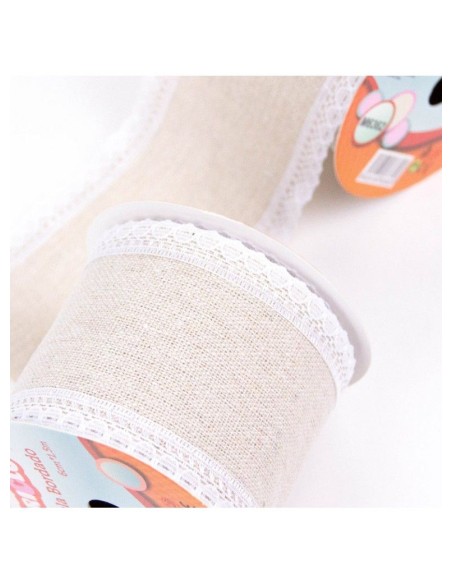 CINTA DE TELA BORDADO 6CM X 1.5M