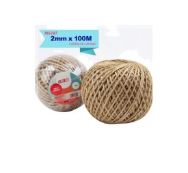 ROLLO DE CAÑAMO NATURAL 100M