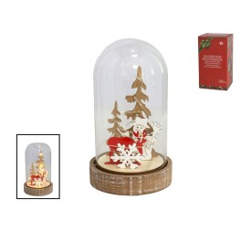 CÚPULA ÁRBOLES NAVIDAD C/RENO 10LED 20X1