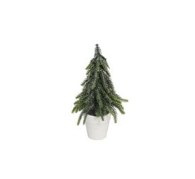 MACETA ÁRBOL DE NAVIDAD C/BRILLO 19CM