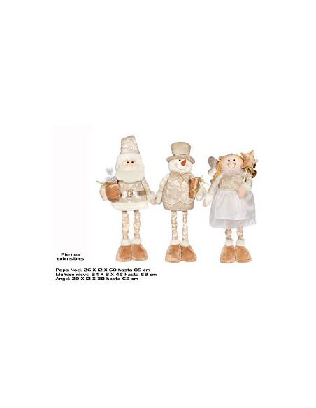 FIGURA EXTENSIBLE DORADOS 3 SURTIDOS