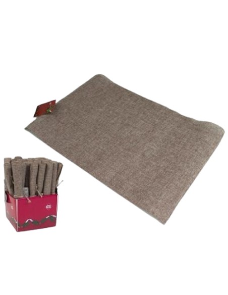 SALVAMANTEL SACO COLOR NATURAL - 29X45CM