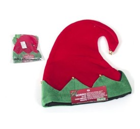 GORRO ELFO CASCABELES ADULTO 34X31CM