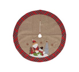 MANTA ÁRBOL SANTA CLAUS C/MUÑECO 90 CM