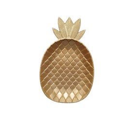 BANDEJA DéCOR.MADERA 29.5X18.3CM ORO