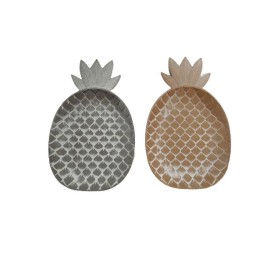 BANDEJA DéCOR.MADERA 29.5X18.3CM 2 COL