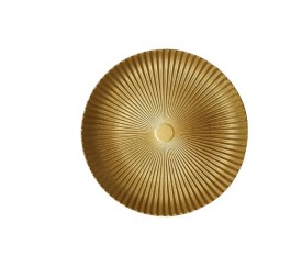 BANDEJA DéCOR.MADERA DIA.29CM ORO