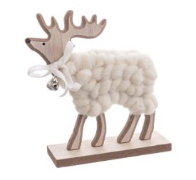 PEANA CIERVO MADERA 15 X 2 X 16 CM
