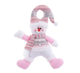 Mayorista MUÑECO NIEVE PUERTA TEJIDO | Mundo Flor