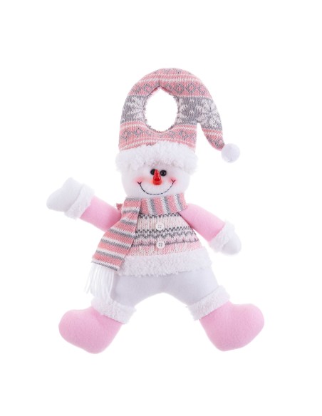 Mayorista MUÑECO NIEVE PUERTA TEJIDO | Mundo Flor