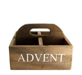 CAJA ORGANIZADORA MADERA 27x27x17.5cm