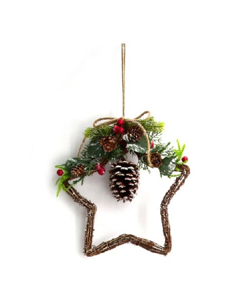 CORONA ESTRELLA 27x27x7cm