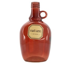 JARRON VIDRIO Ø12x24cm