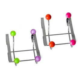 PERCHA PUERTA 4 POMOS CARINA J108-2R