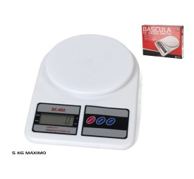 BASCULA DE COCINA DIGITAL 5KG - PLASTICO