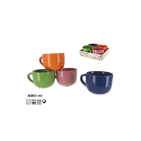 TAZA JUMBO MINERVA 450ML