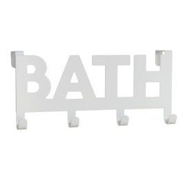 PERCHERO PUERTA 4 POMOS BATH - METAL