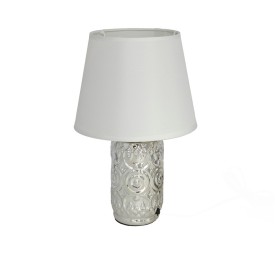 LÁMPARA MESA CERÁMICA ROSA 31CM