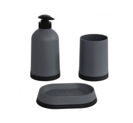 SET BAÑO 3 PCS CLASSIC NEGRO