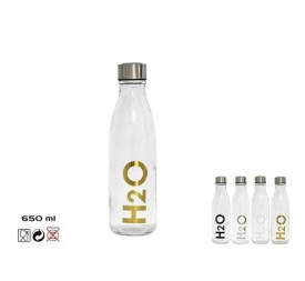 BOTELLA H2O 650ML T/ACERO