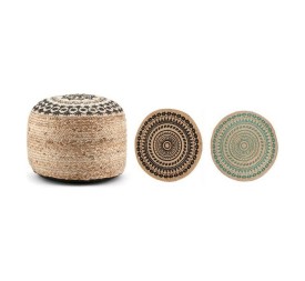 COJIN SUELO JUTE 40X40X30 2100 GR. NATURAL 2 SURT.