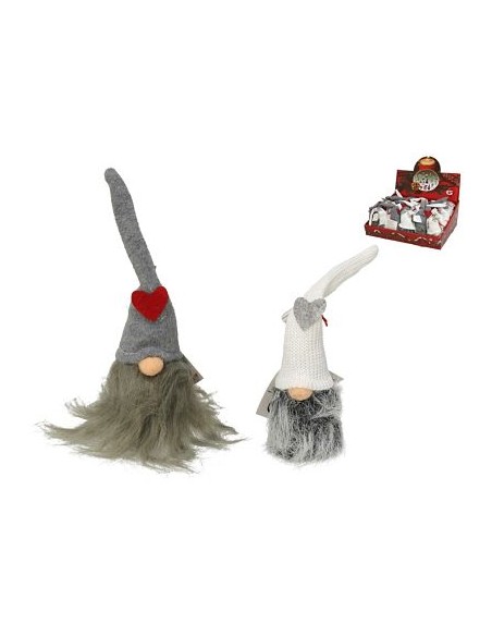 COLGANTE SANTA C/CORAZÓN 11CM 2STD