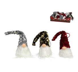 COLGANTE GNOMO LENTEJUELAS 5X20CM 3STD