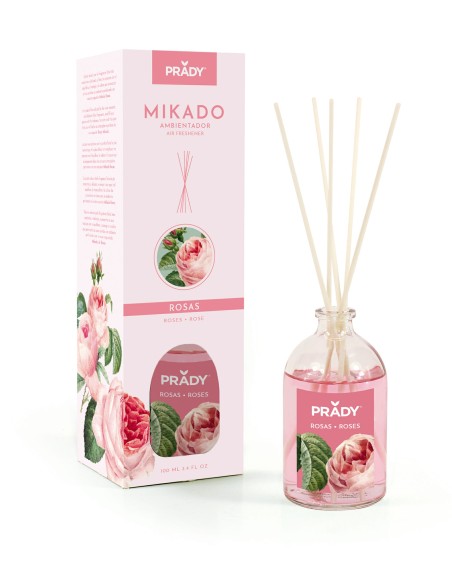 ROSAS MIKADO AMBIENTADOR 100ML