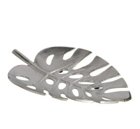 PLATO DECORATIVO HOJA 30X20X3,5CM - ALUM